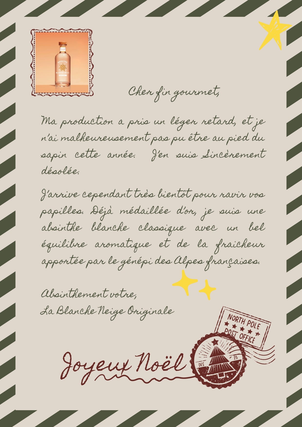 Absinthe Blanche Neige ORIGINALE